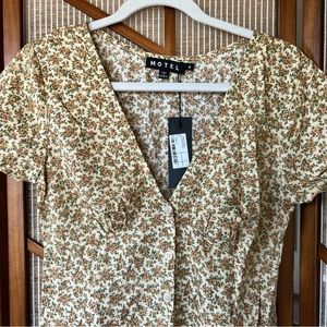 Motel Larin Midi Dress - NWT - M